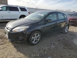 Salvage cars for sale at Kansas City, KS auction: 2014 Ford Focus SE