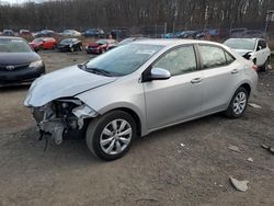 Toyota salvage cars for sale: 2016 Toyota Corolla L