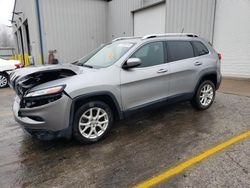 Salvage cars for sale at Rogersville, MO auction: 2015 Jeep Cherokee Latitude