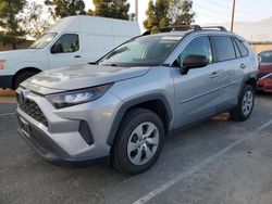 Salvage cars for sale at Rancho Cucamonga, CA auction: 2021 Toyota Rav4 LE