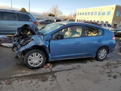 Salvage cars for sale at Littleton, CO auction: 2010 Honda Insight LX