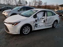 Salvage cars for sale at Spartanburg, SC auction: 2024 Toyota Corolla LE