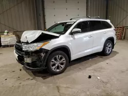 Salvage cars for sale at West Mifflin, PA auction: 2015 Toyota Highlander XLE