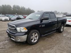 Salvage trucks for sale at Mendon, MA auction: 2013 Dodge RAM 1500 SLT