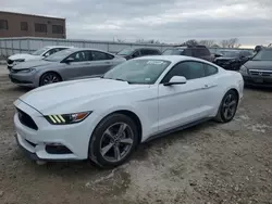 Salvage cars for sale at Kansas City, KS auction: 2016 Ford Mustang