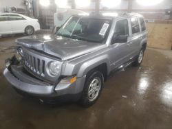 Salvage cars for sale at Pekin, IL auction: 2016 Jeep Patriot Sport