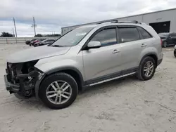 Salvage cars for sale at Jacksonville, FL auction: 2015 KIA Sorento LX