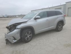 2018 Toyota Highlander LE en venta en Kansas City, KS