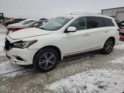 Infiniti salvage cars for sale: 2016 Infiniti QX60