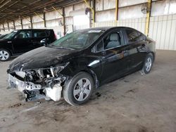 Carros salvage a la venta en subasta: 2018 Chevrolet Cruze LS