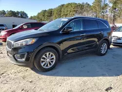 Salvage cars for sale at Seaford, DE auction: 2018 KIA Sorento LX