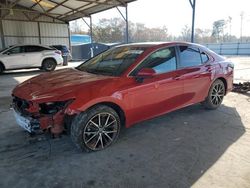 Salvage cars for sale at Cartersville, GA auction: 2021 Toyota Camry SE