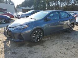 Salvage cars for sale at Seaford, DE auction: 2018 Toyota Corolla L