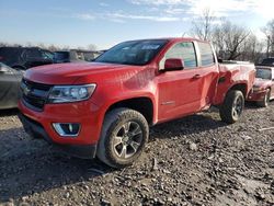 Chevrolet Colorado salvage cars for sale: 2016 Chevrolet Colorado Z71