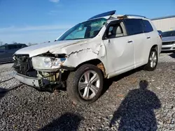 Salvage cars for sale at Hueytown, AL auction: 2010 Toyota Highlander Limited