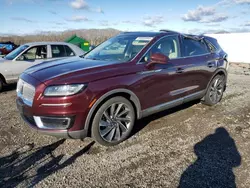 Lincoln Vehiculos salvage en venta: 2019 Lincoln Nautilus Reserve