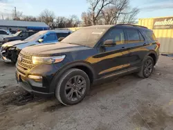 Salvage cars for sale at Wichita, KS auction: 2023 Ford Explorer XLT