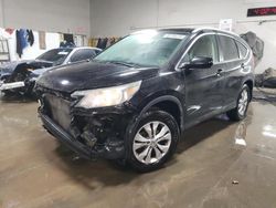 Salvage cars for sale at Elgin, IL auction: 2012 Honda CR-V EXL