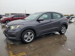 Salvage cars for sale at Grand Prairie, TX auction: 2022 Honda HR-V LX