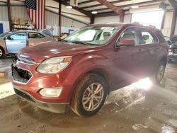 Salvage cars for sale at auction: 2017 Chevrolet Equinox LT