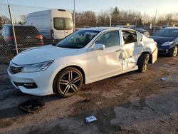 Salvage cars for sale from Copart Chalfont, PA: 2017 Honda Accord Touring