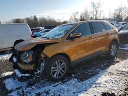 Salvage cars for sale at Chalfont, PA auction: 2016 Ford Edge SEL