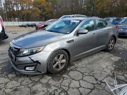 Salvage cars for sale at Austell, GA auction: 2015 KIA Optima LX