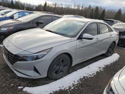 Salvage cars for sale at Cookstown, ON auction: 2022 Hyundai Elantra SEL