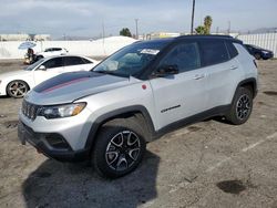 Jeep salvage cars for sale: 2024 Jeep Compass Trailhawk