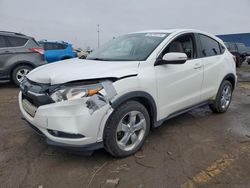 Salvage cars for sale from Copart Woodhaven, MI: 2016 Honda HR-V EX