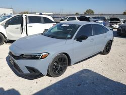 Honda Civic Sport salvage cars for sale: 2022 Honda Civic Sport