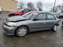 Honda Civic lx salvage cars for sale: 2005 Honda Civic LX