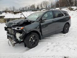 Salvage cars for sale from Copart Marlboro, NY: 2018 Chevrolet Equinox LT