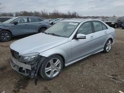 Salvage cars for sale at Des Moines, IA auction: 2011 Mercedes-Benz C 300 4matic