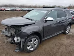 Chevrolet Equinox lt salvage cars for sale: 2015 Chevrolet Equinox LT