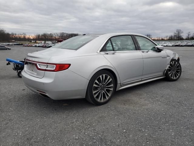 2017 Lincoln Continental Select