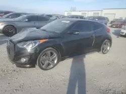 Salvage cars for sale at Kansas City, KS auction: 2013 Hyundai Veloster Turbo