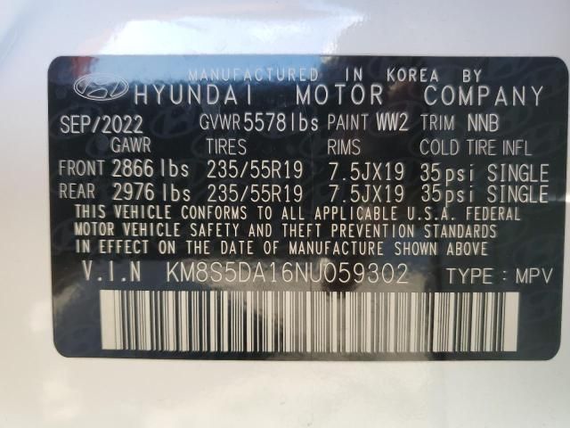 2022 Hyundai Santa FE Limited