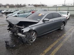 Salvage cars for sale at Pennsburg, PA auction: 2017 Mercedes-Benz E 300 4matic