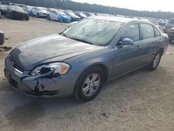 Chevrolet salvage cars for sale: 2007 Chevrolet Impala LT