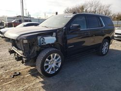 Salvage cars for sale at Oklahoma City, OK auction: 2021 Chevrolet Tahoe C1500 High Country