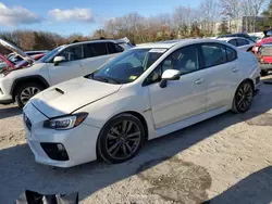 Salvage cars for sale at North Billerica, MA auction: 2017 Subaru WRX Limited