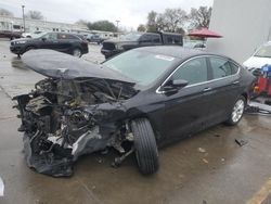 Chrysler salvage cars for sale: 2015 Chrysler 200 C