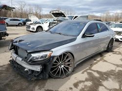 Mercedes-Benz salvage cars for sale: 2015 Mercedes-Benz S 550