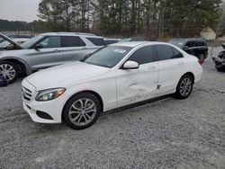 Salvage cars for sale at Fairburn, GA auction: 2015 Mercedes-Benz C 300 4matic