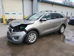 Salvage cars for sale at York Haven, PA auction: 2016 KIA Sorento LX