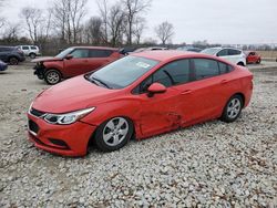 Chevrolet Vehiculos salvage en venta: 2017 Chevrolet Cruze LS