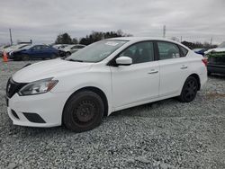 Salvage cars for sale from Copart Mebane, NC: 2016 Nissan Sentra S