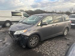 Toyota Sienna xle salvage cars for sale: 2014 Toyota Sienna XLE