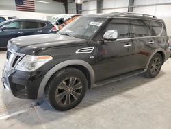 Nissan salvage cars for sale: 2017 Nissan Armada Platinum